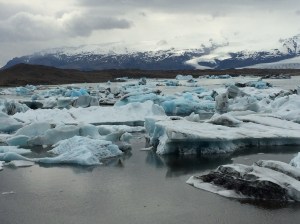 Icebergs at Jokulsarlon