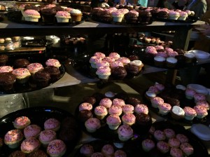 Cupcake lorry at the John Mayer concert