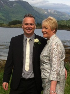 Our wedding, July 2014 photograph taken in Glencoe